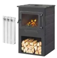 Отопительные печи с водяным контуром купить в Гомеле недорого
