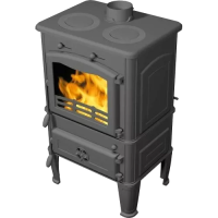 Отопительно варочные печи на дровах купить в Гомеле недорого