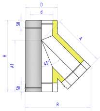 Размер сэндвич-тройника 45 Феникс фото Амазонка бай в Гомеле