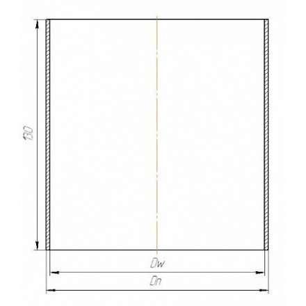 Гильза с конденсатоотводом 2 мм КПД ЧЕРНЫЙ в Гомеле