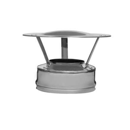 Зонт-оголовок плоский из нерж. ст. 304-430 0,5-0,5 мм, утепл. 50 мм купить в Гомеле