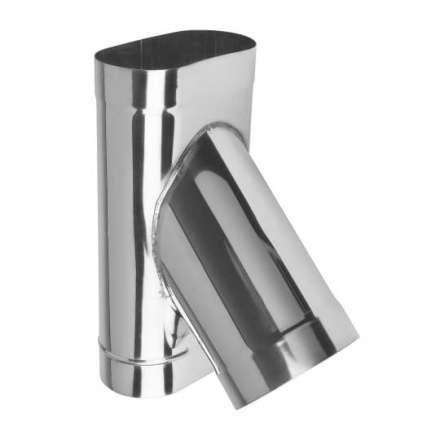 Тройник овальный 45 из нерж. ст. 304-1,0 мм купить в Гомеле