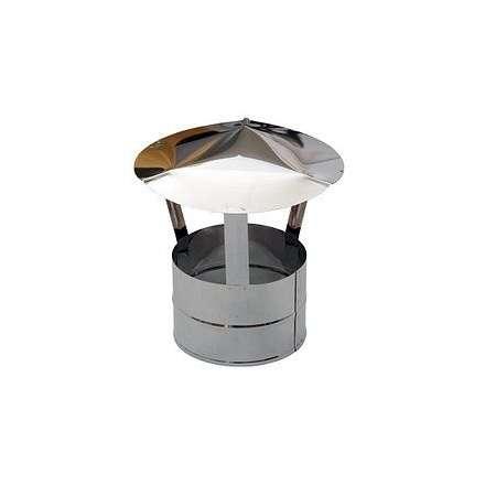 Зонт дымохода из нерж. ст. 430-0,5 мм купить в Гомеле