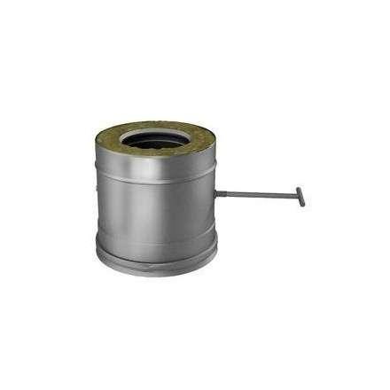 Сэндвич-Шибер поворотный AISI 304/430 1,0мм, изол. 50 мм купить в Гомеле