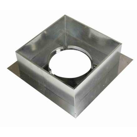 Проход через перекрытие (стену) из нерж.ст.  430-0,5 мм фото Проход через перекрытие (стену) из нерж.ст.  430-0,5 мм купить в Гомеле