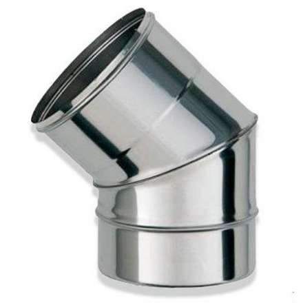 Колено (Отвод) 45 из нерж. ст. 430-1,0 мм купить в Гомеле