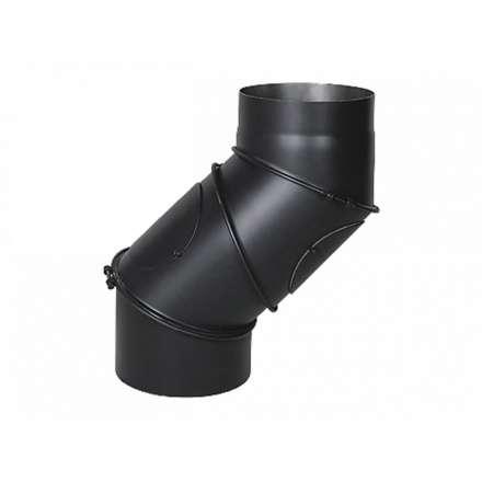 Колено поворотное Darco 4 секции 2 мм черное купить в Гомеле