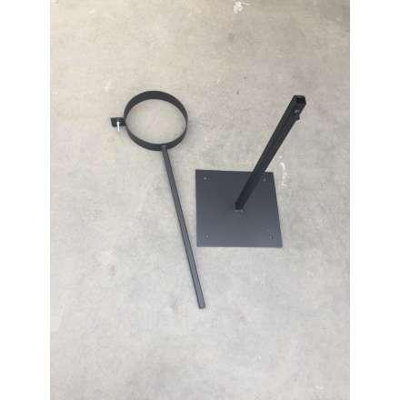 Хомут телескопический КПД ЧЕРНЫЙ (250мм-950мм) в Гомеле