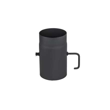 Труба с шибером 250 мм КПД ЧЕРНЫЙ в Гомеле