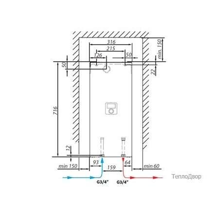 Электрический котел Viessmann Vitotron 100 VMN3-08 погодоз автоматика в Гомеле