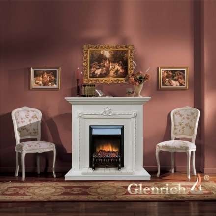 Электрокамин Glenrich Fobos Black в Гомеле