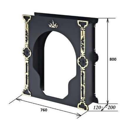 Портал Царь-печи большой стальной в Гомеле