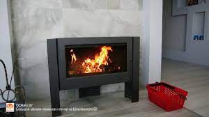 Купить Печь-камин Invicta Itaya в интерьере чугунная в Гомеле в Гомеле