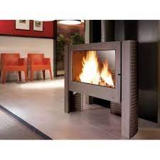 Купить Печь-камин Invicta Itaya в интерьере чугунная в Гомеле в Гомеле