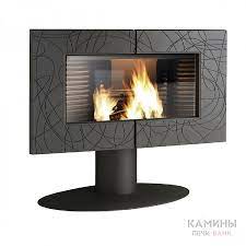 Купить Печь-камин Invicta Symphonia в интерьере чугунная в Гомеле в Гомеле