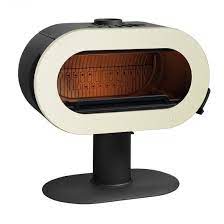 Купить Печь-камин Invicta Fifty Sur Pied в интерьере чугунная в Гомеле в Гомеле