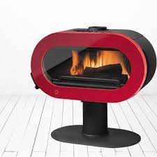 Купить Печь-камин Invicta Fifty Sur Pied в интерьере чугунная в Гомеле в Гомеле