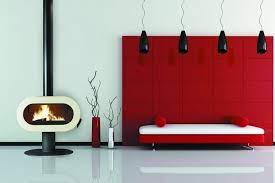 Купить Печь-камин Invicta Fifty Sur Pied в интерьере чугунная в Гомеле в Гомеле