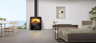 Купить Печь-камин Invicta Calcias в интерьере чугунная в Гомеле в Гомеле