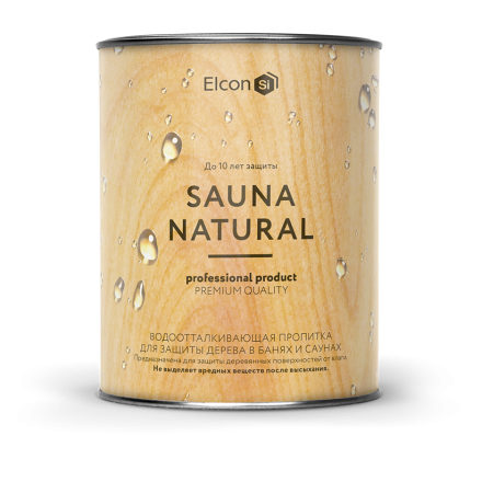 Пропитка для бани и сауны Elcon (Элкон) Sauna Natural 2 л купить в Гомеле