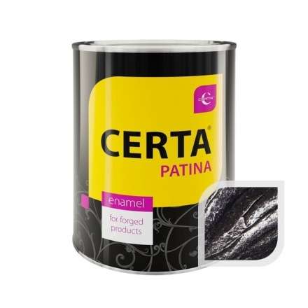 Термостойкая краска CERTA Патина Серебро 0,8 кг купить в Гомеле