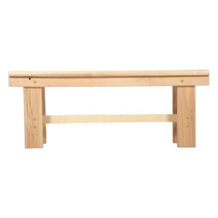 Лавочка разборная 100х33х43 см для бани и сауны (липа) 03600 в Гомеле