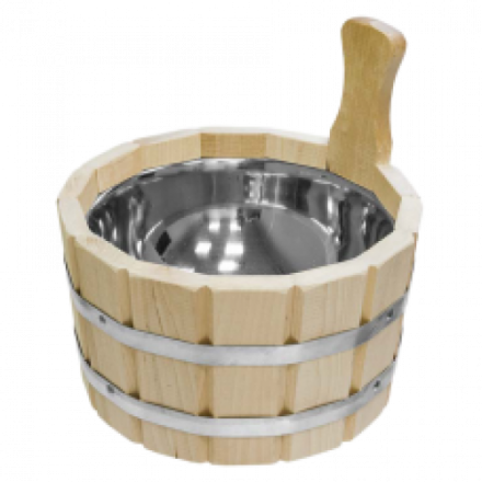 Ушат шайка 3л с нержавеющей вставкой (ЛТ-10) купить в Гомеле