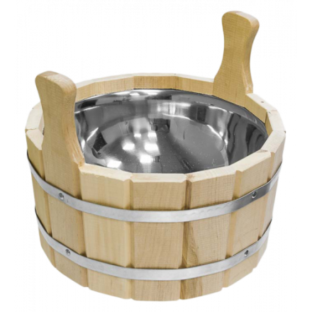 Ушат шайка 6,5л с нержавеющей вставкой 33216 купить в Гомеле