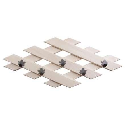 Вешалка Ромб с 5-ю железными кленовыми крючками в Гомеле