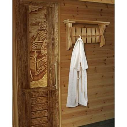 Полка с вешалкой 6 рожков 32412 в Гомеле