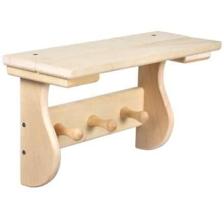 Полка с вешалкой 3 рожка 32413 в Гомеле