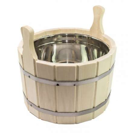 Шайка 10л с нержавеющей вкладкой (ЛТ-9) купить в Гомеле