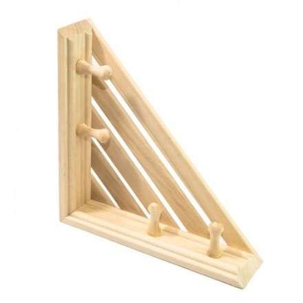 Полка угловая с вешалкой 4 рожка М-46 в Гомеле