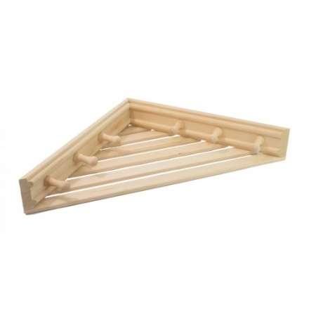 Полка угловая с вешалкой 6 рожков М-47 в Гомеле