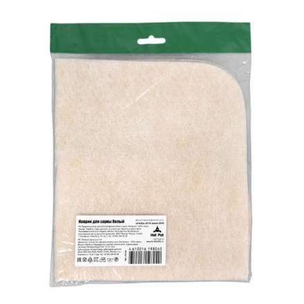 Коврик для бани белый 41216 в Гомеле