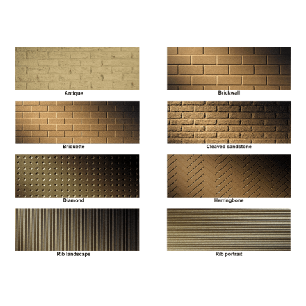 Плита SkamoStove Board Decor 1000x610x25 мм брикет в Гомеле