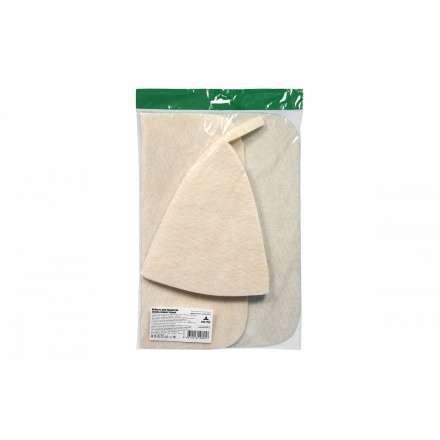 Набор из двух предметов (Шапка, коврик) белый 41217 в Гомеле