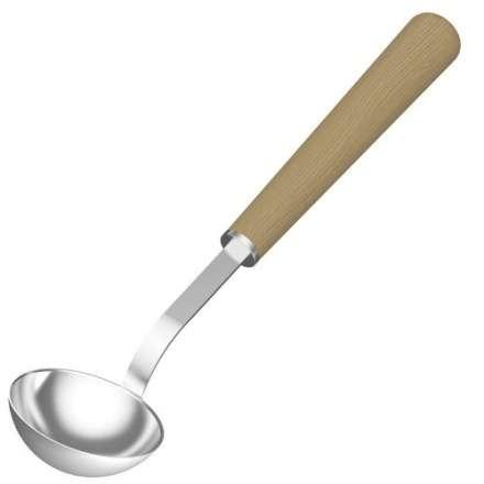 Черпак SAWO 442-MD (из нержавейки с деревянной ручкой) купить в Гомеле