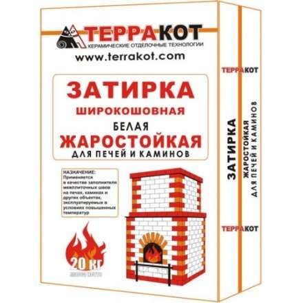 Затирка жаростойкая 20кг купить в Гомеле