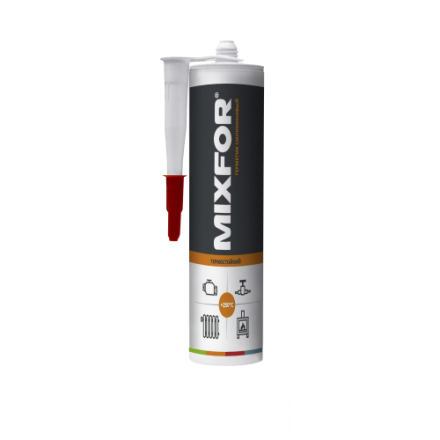 Герметик термостойкий силиконовый MIXFOR HiTemp МТ-79 купить в Гомеле