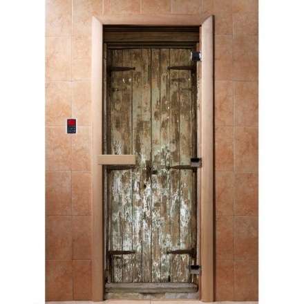 Дверь для сауны Doorwood с фотопечатью A028 1900x700 в Гомеле