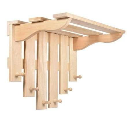 Полка с вешалкой 6 рожков 03580 в Гомеле