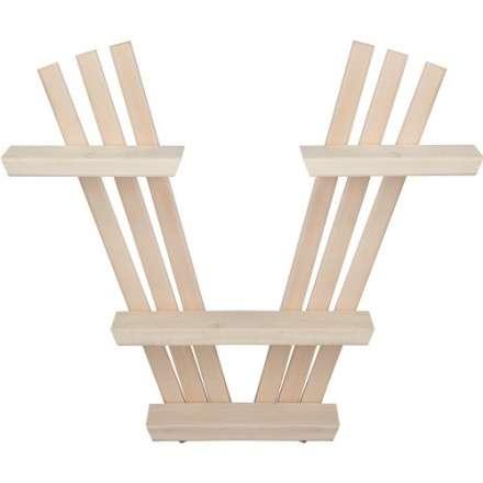 Полка настенная V-образная трехъярусная в Гомеле