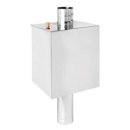 Бак Везувий нерж. 80 л на трубе d120 (прямоуг.) в Гомеле