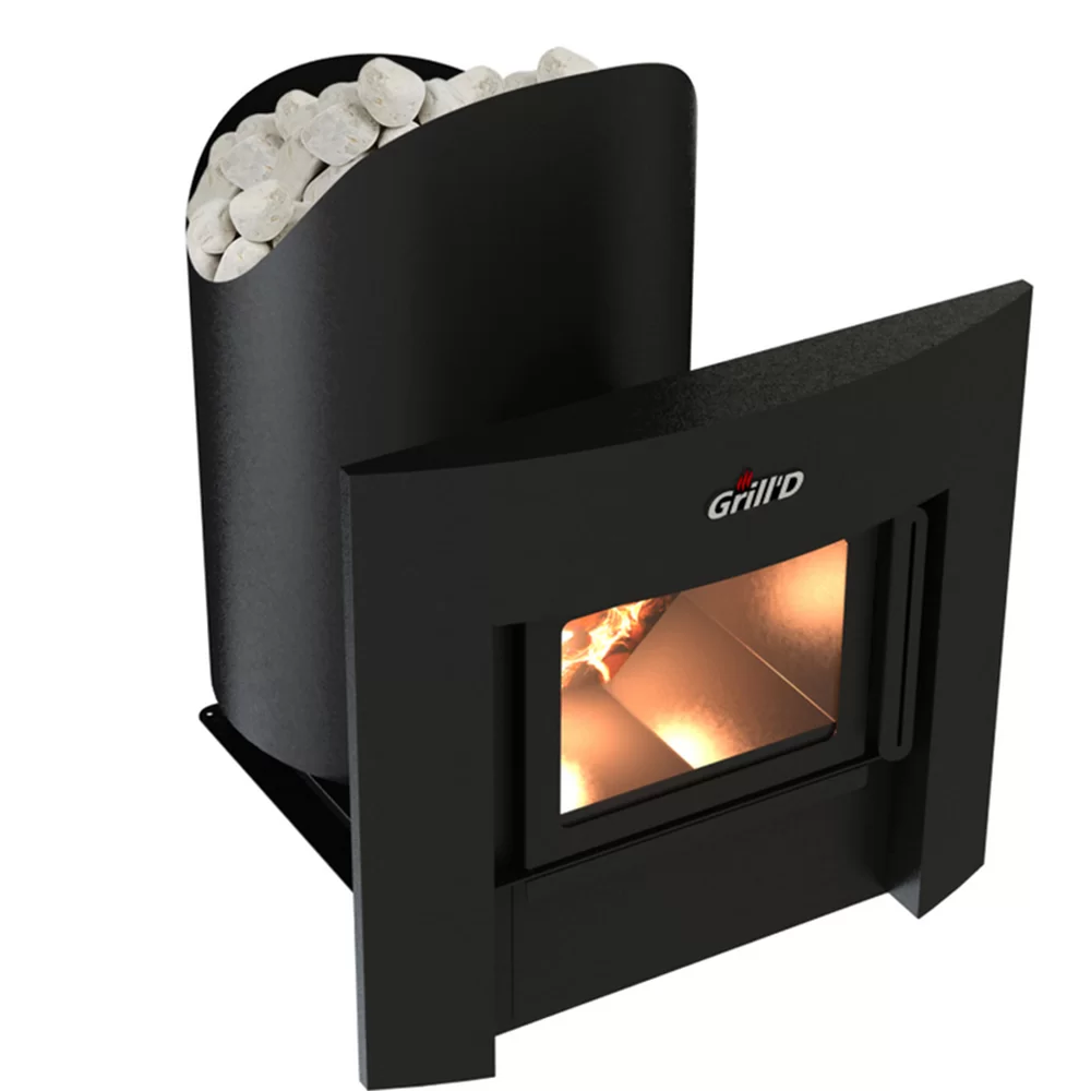 Печь банная Grill'D Aurora 180 Window в Гомеле