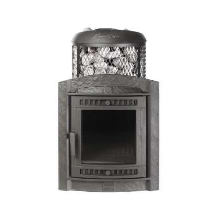 Печь банная ProMetall Атмосфера L комбинированная сетка-ламель Змеевик в Гомеле