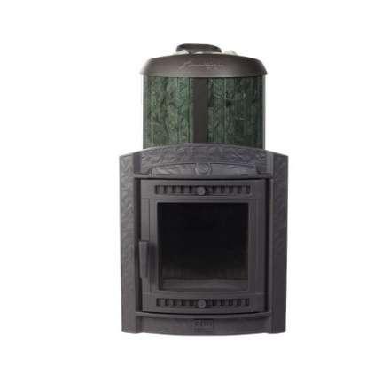 Печь банная ProMetall Атмосфера L+ в ламелях Верде Гватемала наборный рисунок в Гомеле