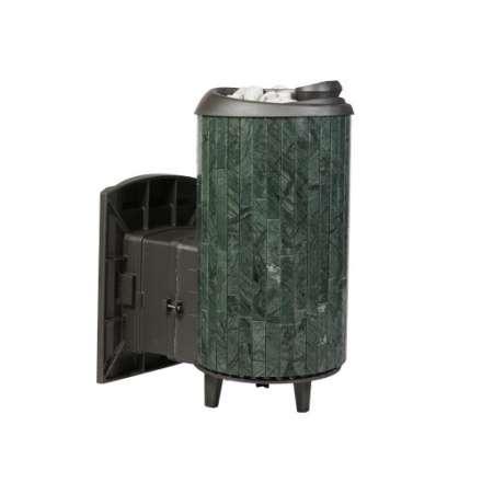 Печь банная ProMetall Атмосфера L+ в ламелях Верде Гватемала наборный рисунок в Гомеле