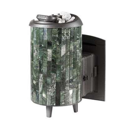 Печь банная ProMetall Атмосфера XL+ в ламелях из натурального камня Змеевик в Гомеле