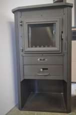 Печь-камин Blist Oganj N чугунная дверца серая фото в Гомеле